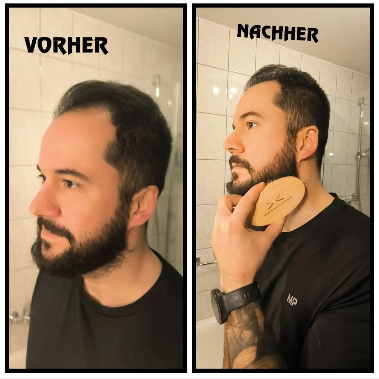 Bartbürste verschenken