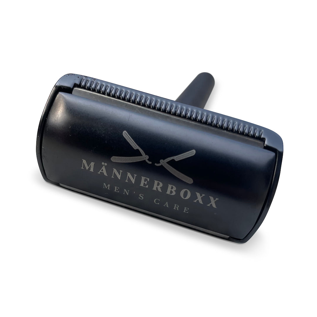 Rasierhobel für Glatze, Konturen und Vollrasur