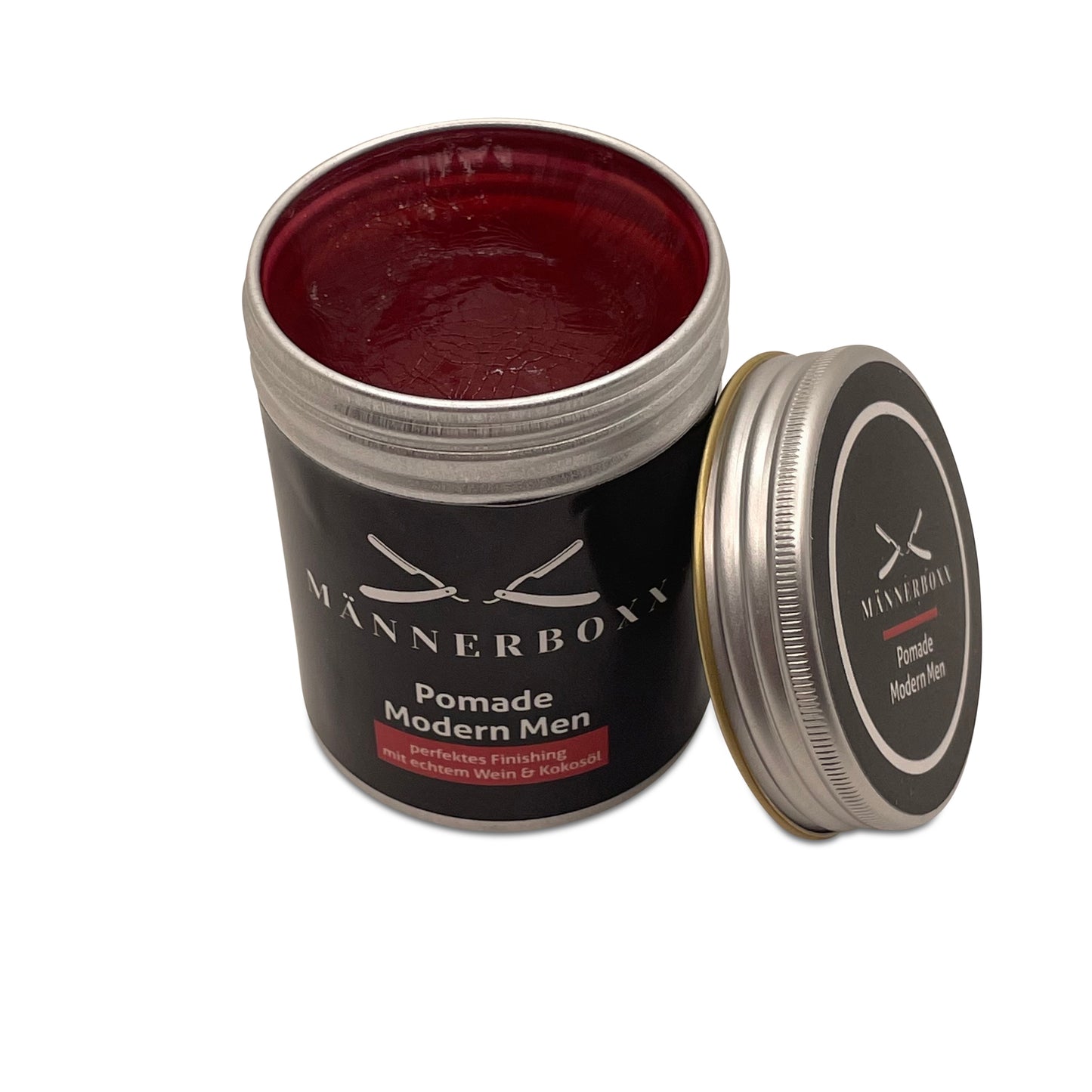 Pomade mit Duft nach Wein und Beeren